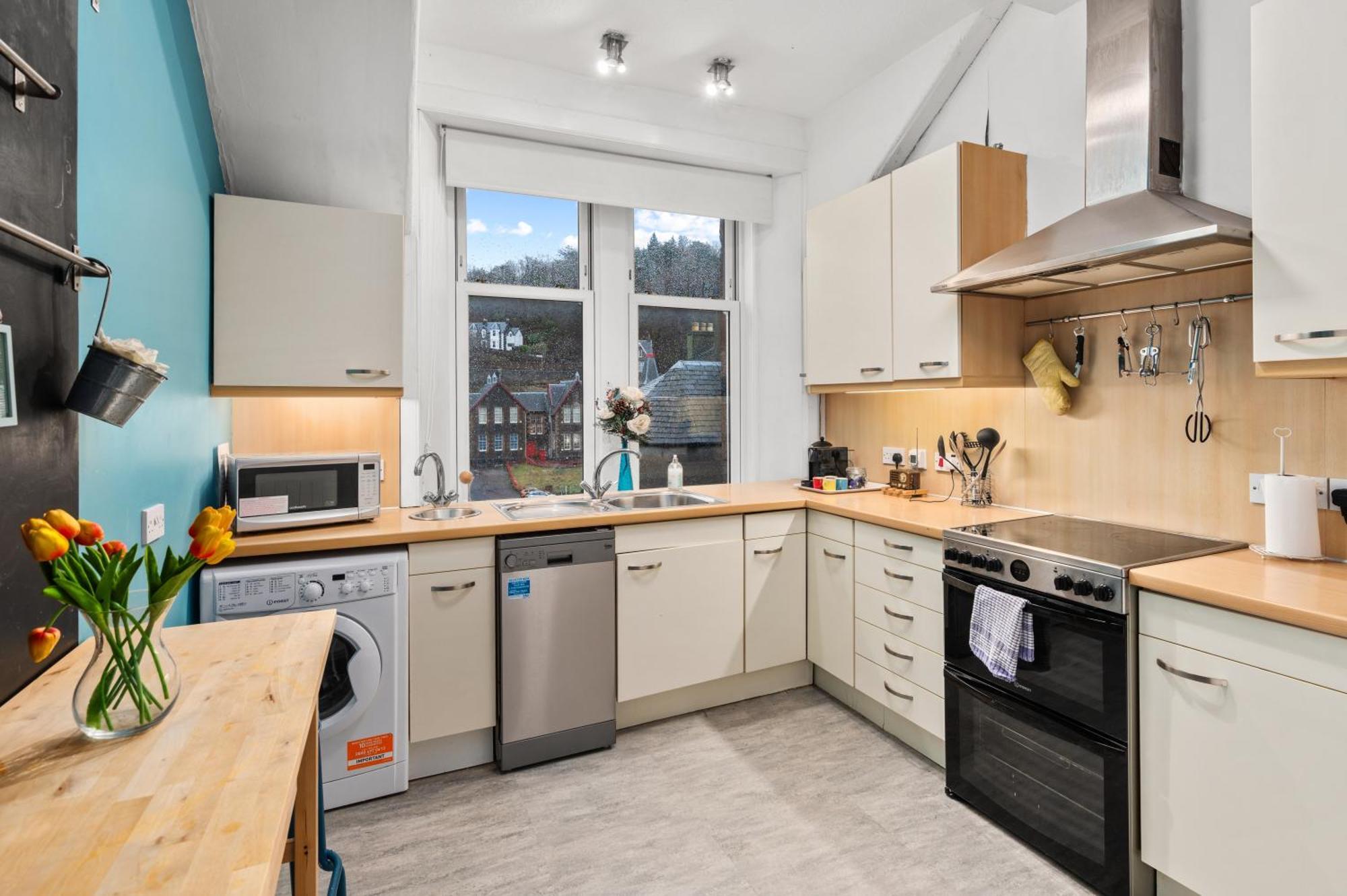 Panoramic Sea Views - Stunning 3Bd Apt & Balcony Oban Exterior foto